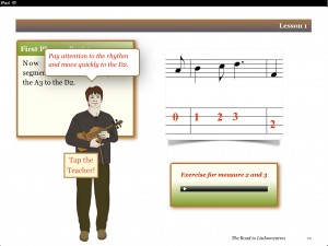 eBook screenshot guided lessons